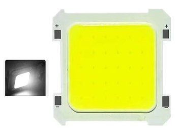 Яркая светодиодная мини панель COB 33х33мм 3w 3,7-5v холодный белый 6000K 1779714404 фото
