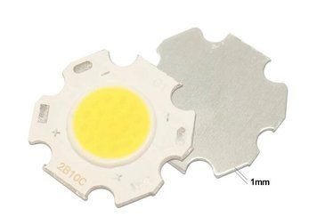 Сверхяркий светодиод COB на подложке d=20мм led 10w 30-32v белый холодный 1780030758 фото