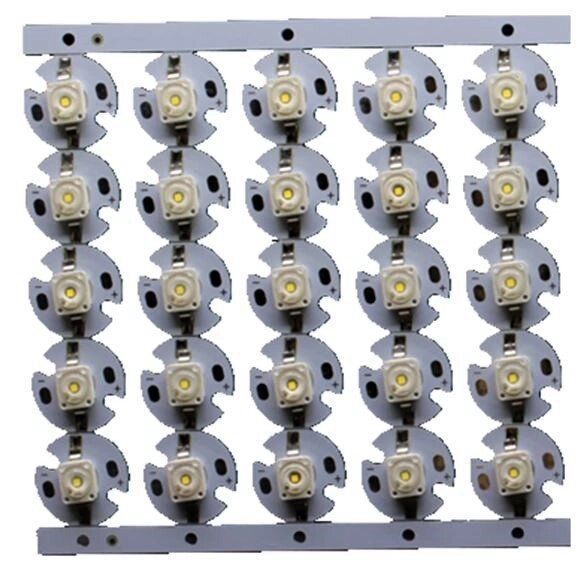 Надяскравий світлодіод OSRAM на підкладці d=16мм led 3w 2.8-3.6v білий денний 1635038212 фото