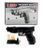 P. 698+ Детский игрушечный пистолет Syma с возможностью трансформации 2в1 ( Glock 26) 1563140548 фото