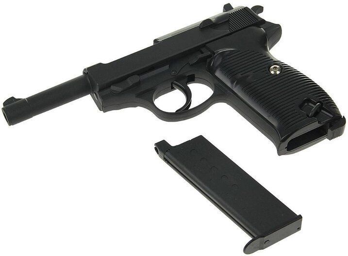 Стайкбольний пистолет Galaxy металлический G. 21 ( Walther P-38) 1563140563 фото