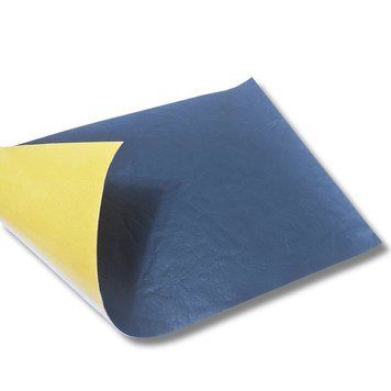 Кожзамінник самоклейний (вінілшкіра) темно-синій СК Vinylpex N-01 20х30см 1791700368 фото
