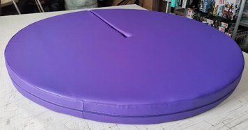 Мат для пілону круглий фіолетовий. Floor-mat для Pole Dance (Полденс філол. 138) 1550387130 фото