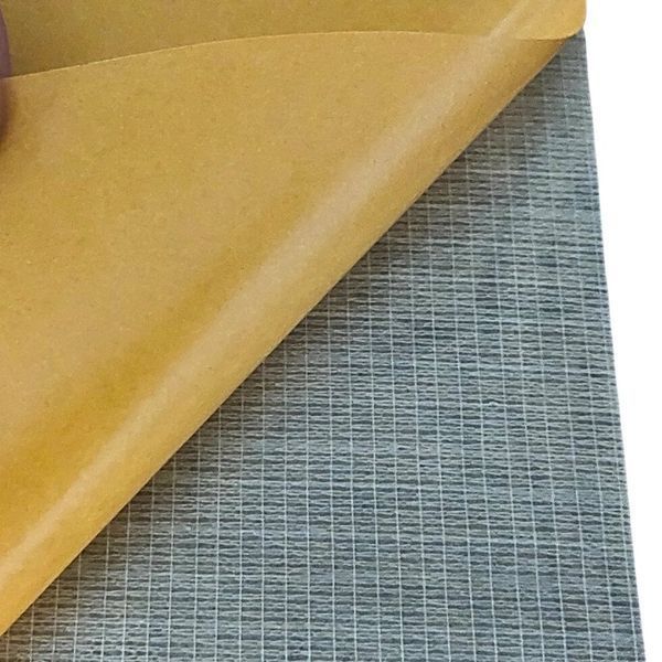 Кожзаменитель самоклеящийся (винилискожа) серый СК Vinylpex ST-25 20х30см 1791700373 фото