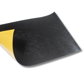Кожзамінник самоклейний (вініліскожа) чорний з блиском СК Vinylpex CZ-30 20х30см 1791700363 фото
