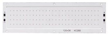 Сверхяркая светодиодная COB панель 120х36мм 12-16w 12v синий 450-460nm 1686978983 фото