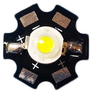 Сверхяскравий світлодіод на підкладці led 1w 3.2-3.6v білий холодний 1781470666 фото