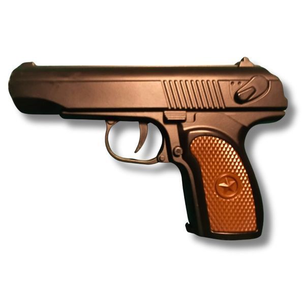 Пистолет страйкбольный игрушечный металлический C28А 1768365706 фото