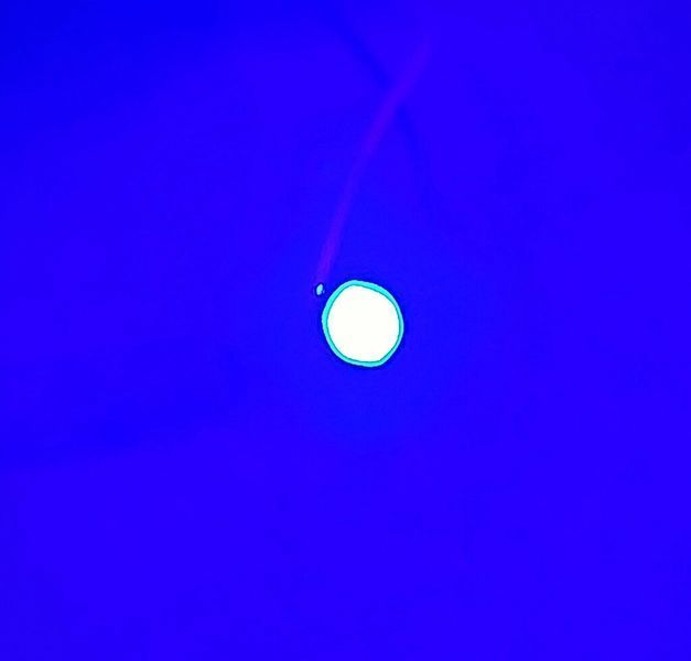 Надяскравий світлодіод на підкладці led 1w 3.2-3.6v синій 1602052929 фото