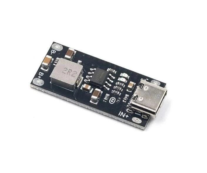 Модуль зарядного устройства для литиевой батареи (вход Type-C) 5V 3A IP2312 1644423343 фото