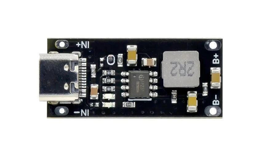 Модуль зарядного устройства для литиевой батареи (вход Type-C) 5V 3A IP2312 1644423343 фото