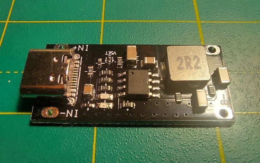 Модуль зарядного устройства для литиевой батареи (вход Type-C) 5V 3A IP2312 1644423343 фото