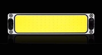 Яркая светодиодная COB панель с выключателем 245х60мм 10w 12-24V холодный белый 6000-6500K 1746823046 фото