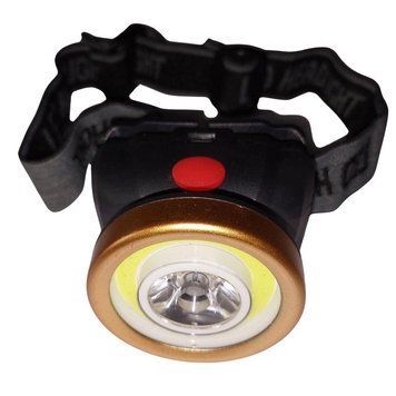 Ліхтарик налобний LED+COB 0507 на 3 батарейках ААА 1475492040 фото