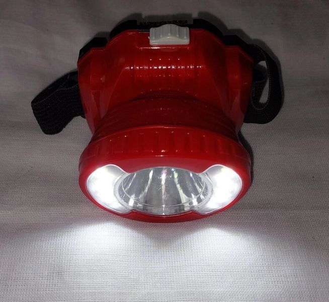 Ліхтарик налобний LED CR-123 на 3 батарейках АА 1475783873 фото