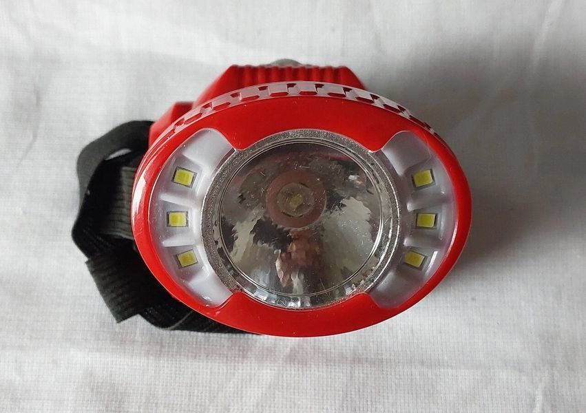 Ліхтарик налобний LED CR-123 на 3 батарейках АА 1475783873 фото