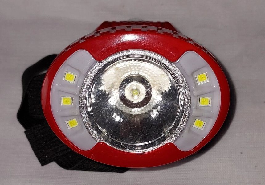 Ліхтарик налобний LED CR-123 на 3 батарейках АА 1475783873 фото