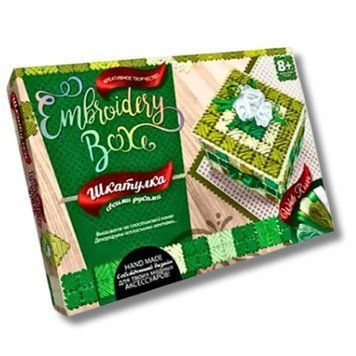 Набор для творчества &laquo;Embroidery box&raquo; "Белая роза" 1354536295 фото
