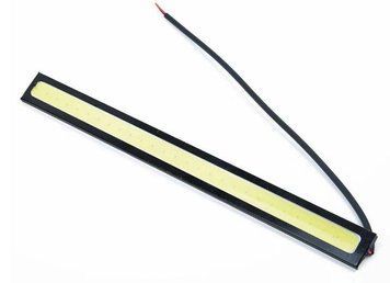 Яркая светодиодная COB панель с проводами 170х12мм 4w 12V холодный белый 6000-6500K 1682965792 фото