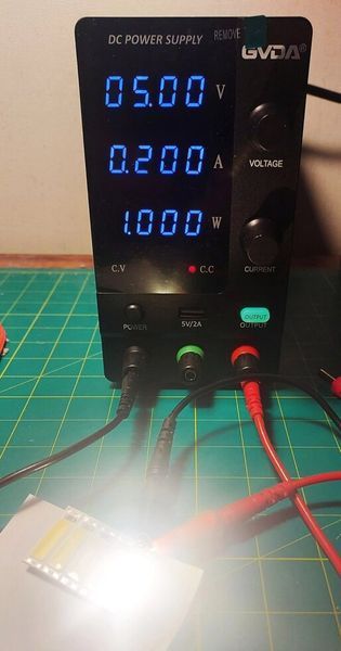 Яркая светодиодная мини панель COB 25х7мм 0,3-1w 3,7-5v теплый белый 3000K 1684184558 фото
