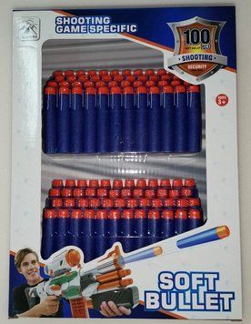 Поролонові снаряди типу NERF E102/3 100 шт. 1354549645 фото