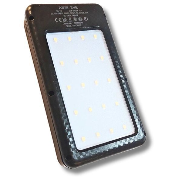 Корпус для павербанка 618650 з LED-ліхтарем і дисплеєм, USB/Type-C, без пайки 1751957518 фото