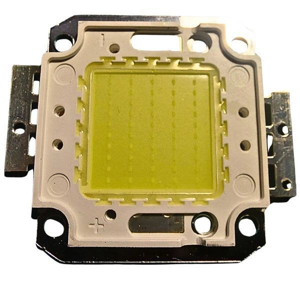 Cветодиод COB led 50w 30-36v белый холодный 6000K 1696619888 фото