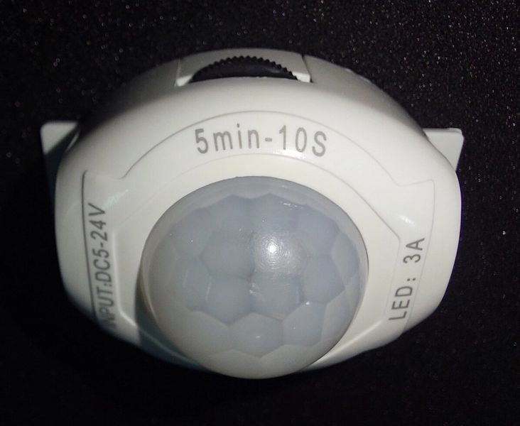 Датчик движения и освещенности PIR 5-24V 1557030779 фото